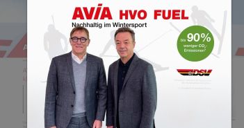 AVIA revolutioniert Skisport mit umweltfreundlichem HVO Fuel (Foto: AVIA. DSV)